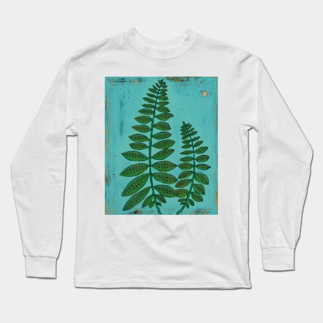 Ferns Long Sleeve T-Shirt by alepekaarts